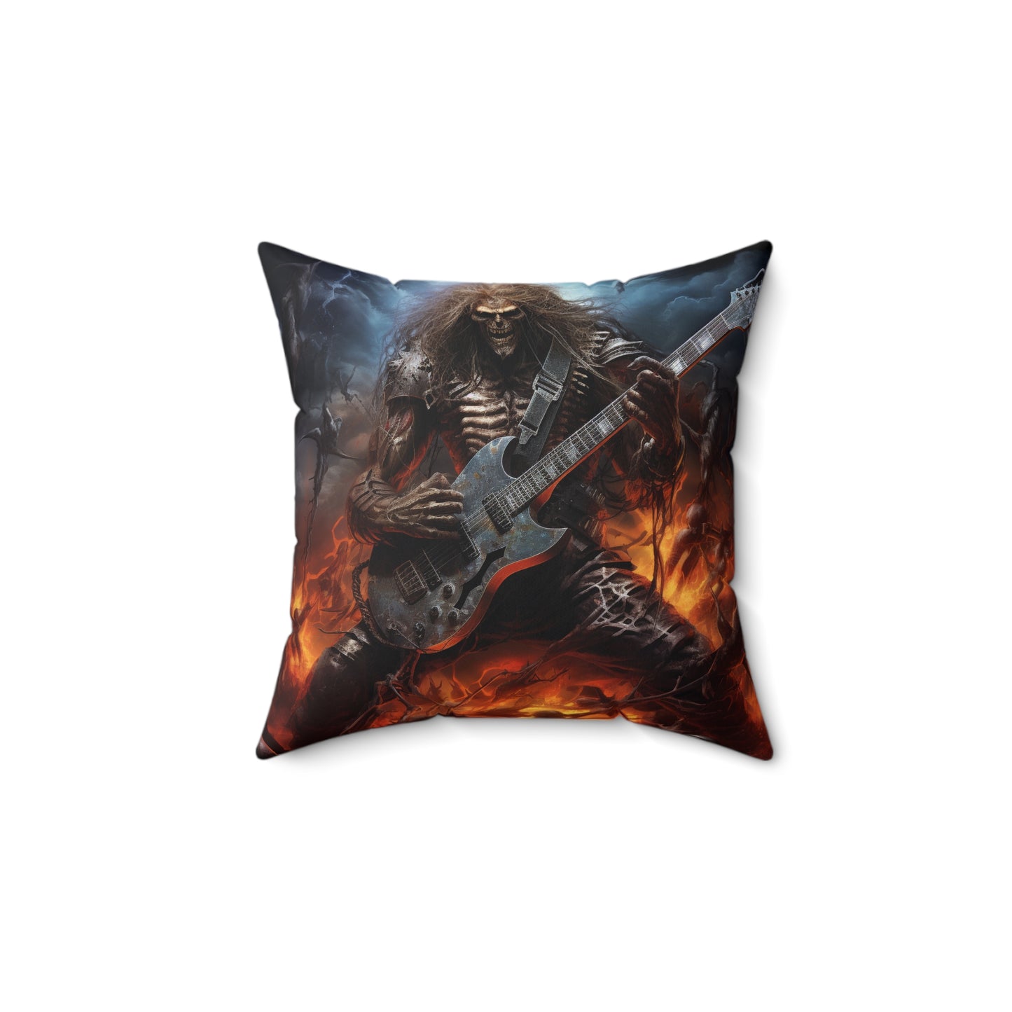 Heavy Metal #3  - Spun Polyester Pillow  - USA