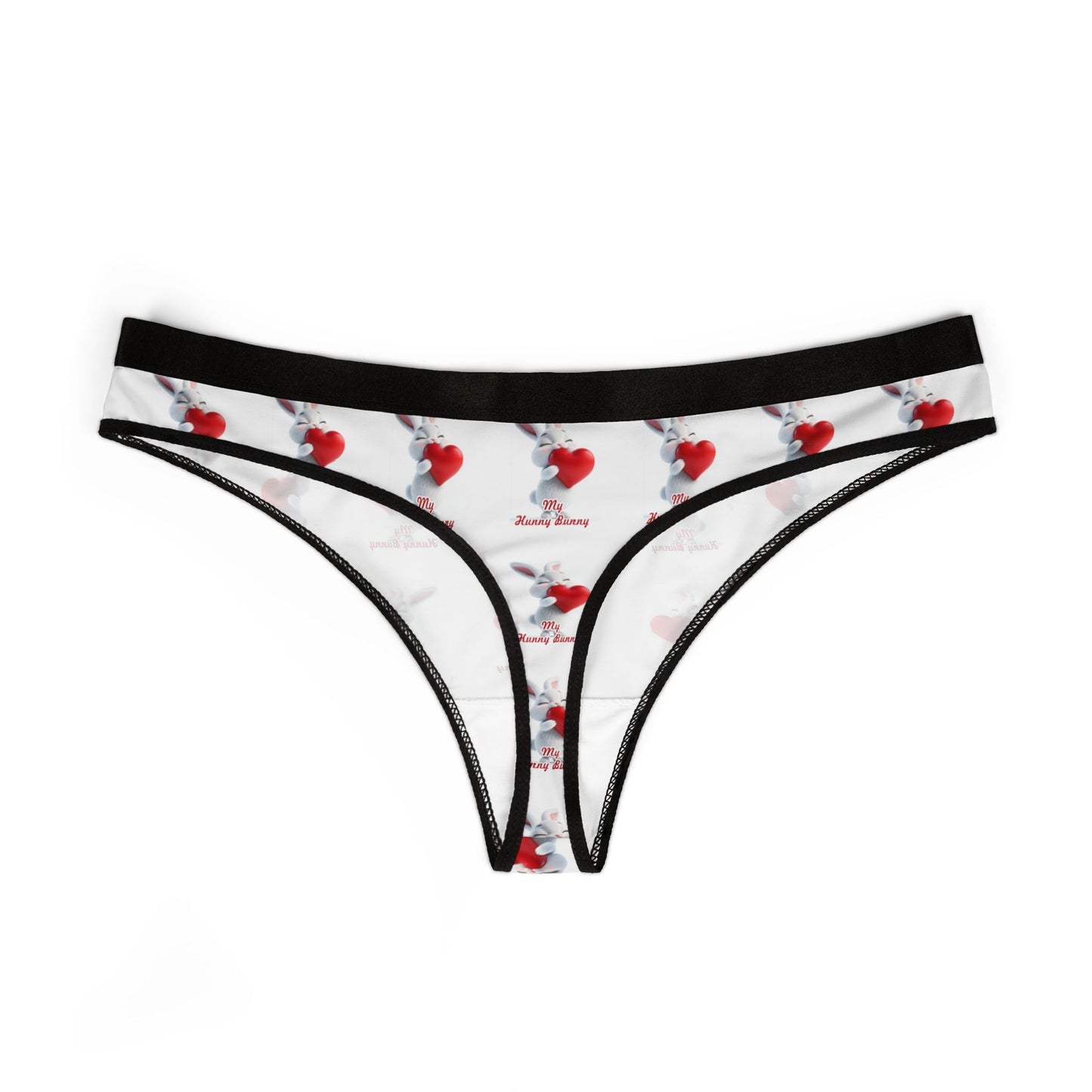 *Hunny Bunny Women's Thong - Playful Lingerie for Valentine's Day USA