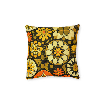 1960's Retro 3 - Square Pillow - UK