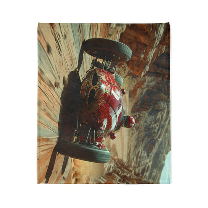 Desert Motorsport #1 - Soft Polyester Blanket