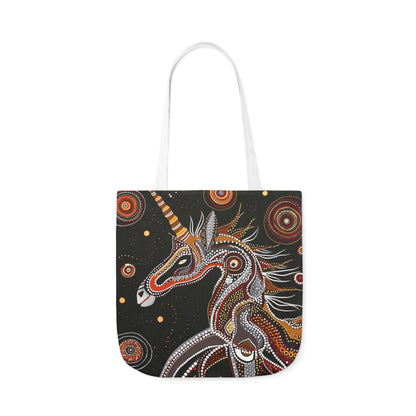 Native Australian Art #4 - Polyester Canvas Tote Bag (AOP)