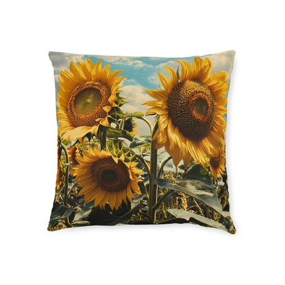 Sunflower Double - Square Pillow - UK