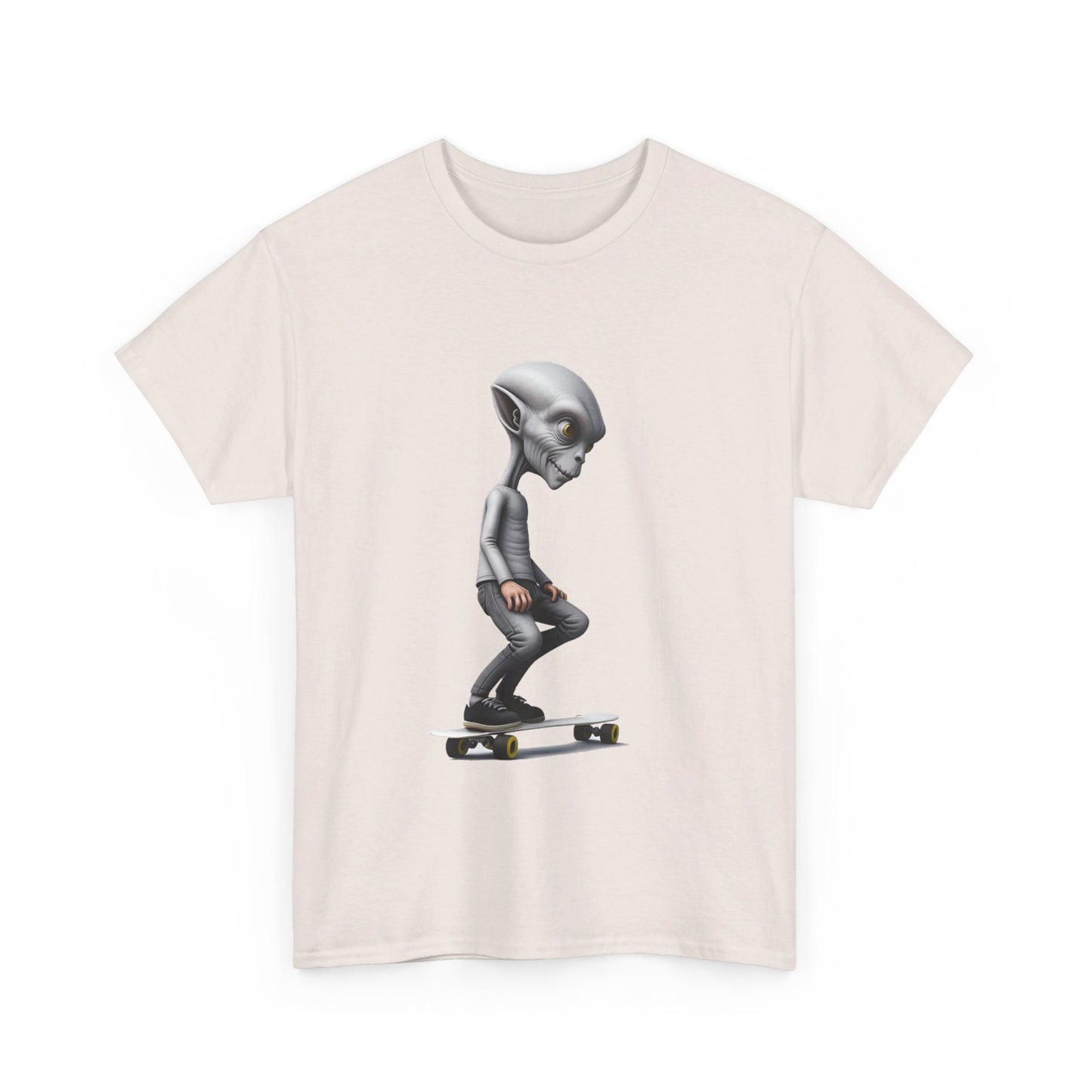Alien Skater - Unisex Heavy Cotton Tee - USA