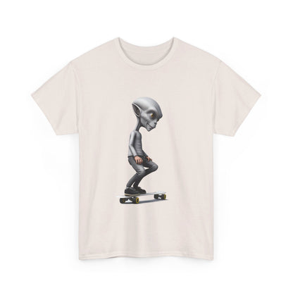 Alien Skater - Unisex Heavy Cotton Tee - USA