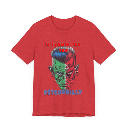 Psychobilly 1 - Jersey Short Sleeve Tee - USA
