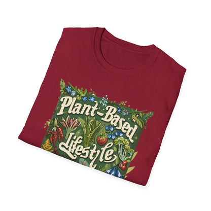 Plant Based Lifestyle #2 - Unisex Softstyle T-Shirt (UK)