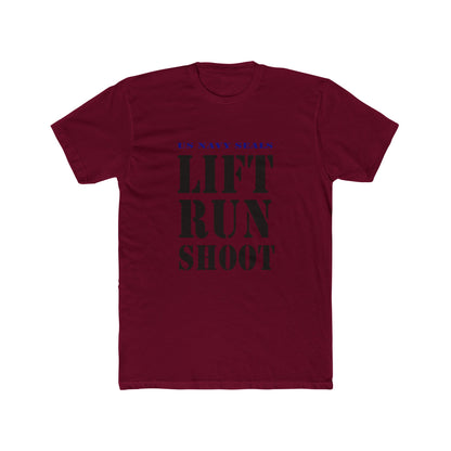 US Navy Seals Lift Run Shoot Unisex Cotton Crew Tee USA
