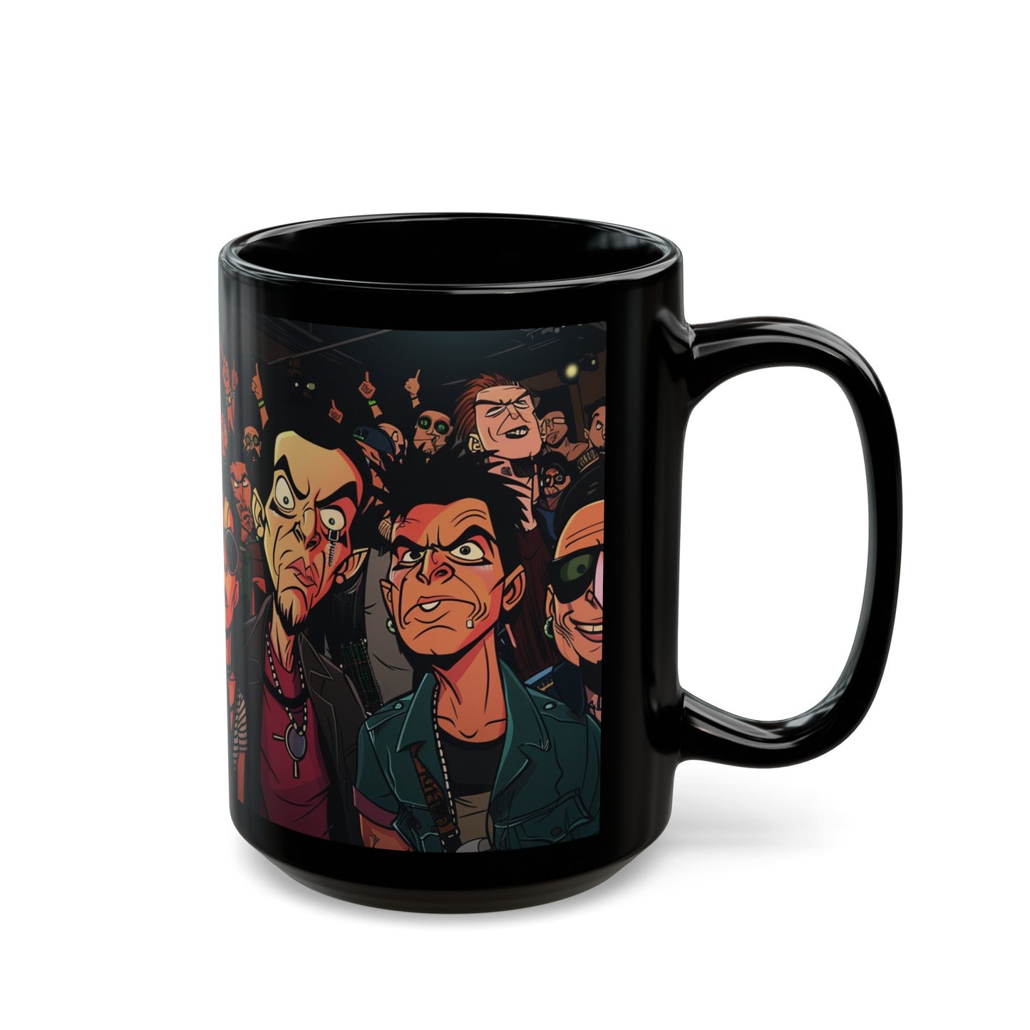 Stay Psycho Black Mug (11oz, 15oz) - USA
