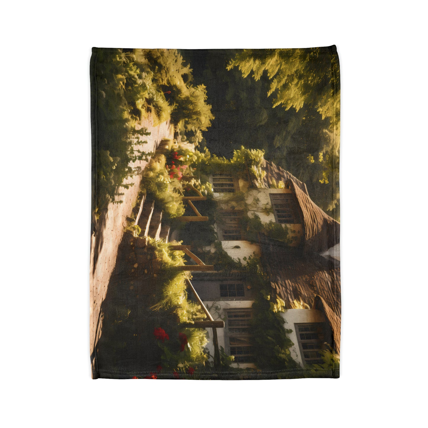 English Country House #1 - Soft Polyester Blanket