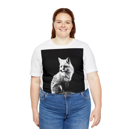 Fox Silhouette Unisex Jersey Short Sleeve Tee