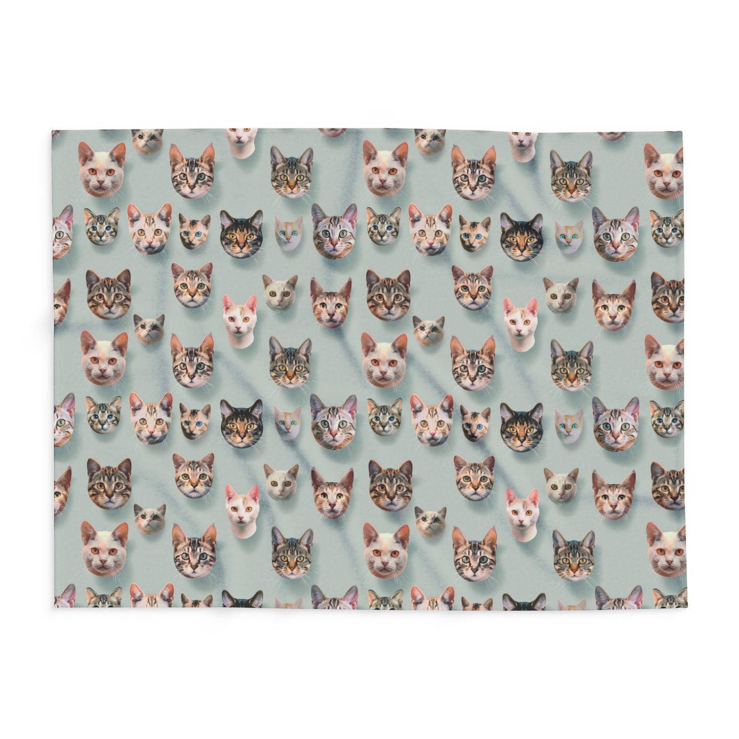 Cats Collage Arctic Fleece Blanket - UK, EU