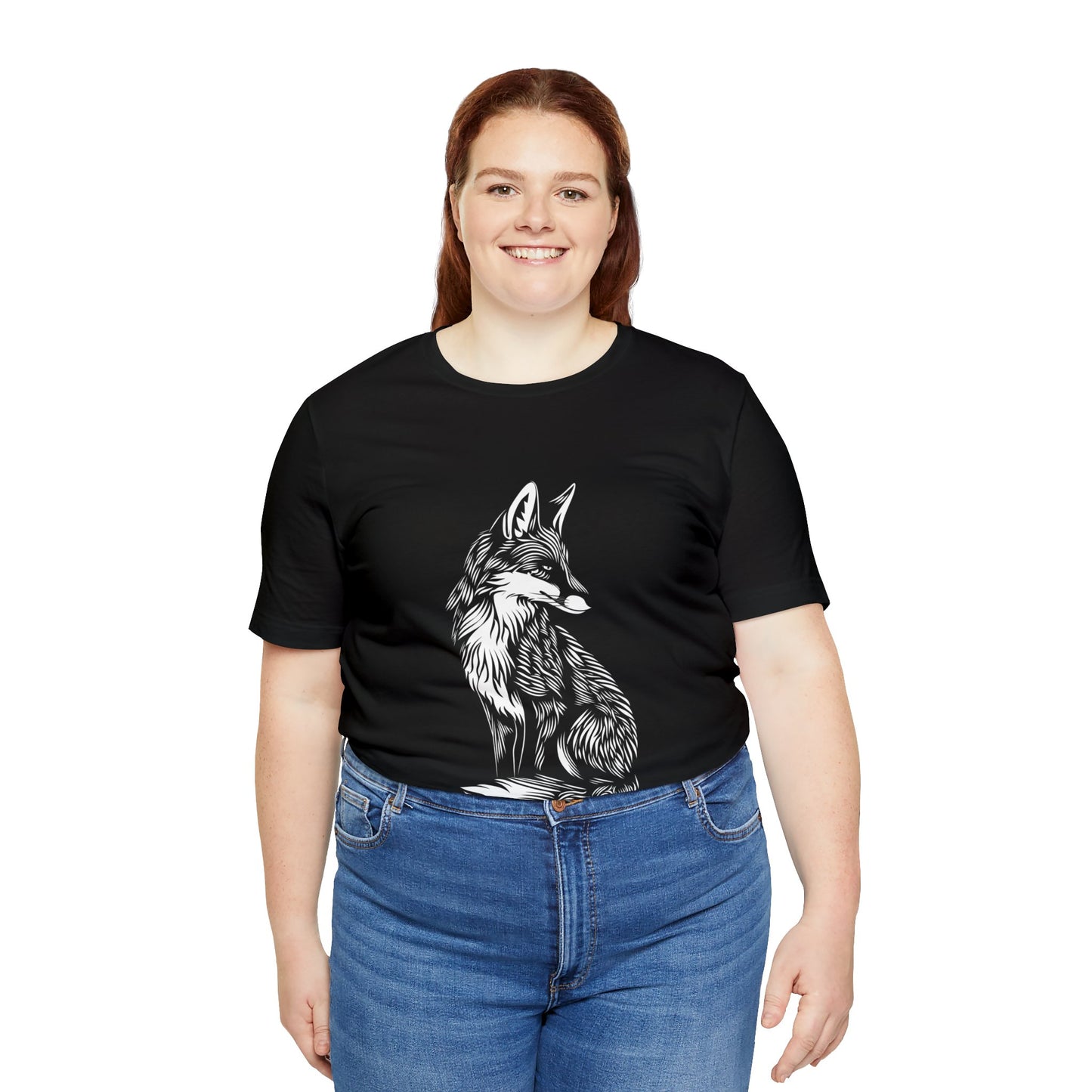 Fox Silhouette Unisex Jersey Short Sleeve Tee