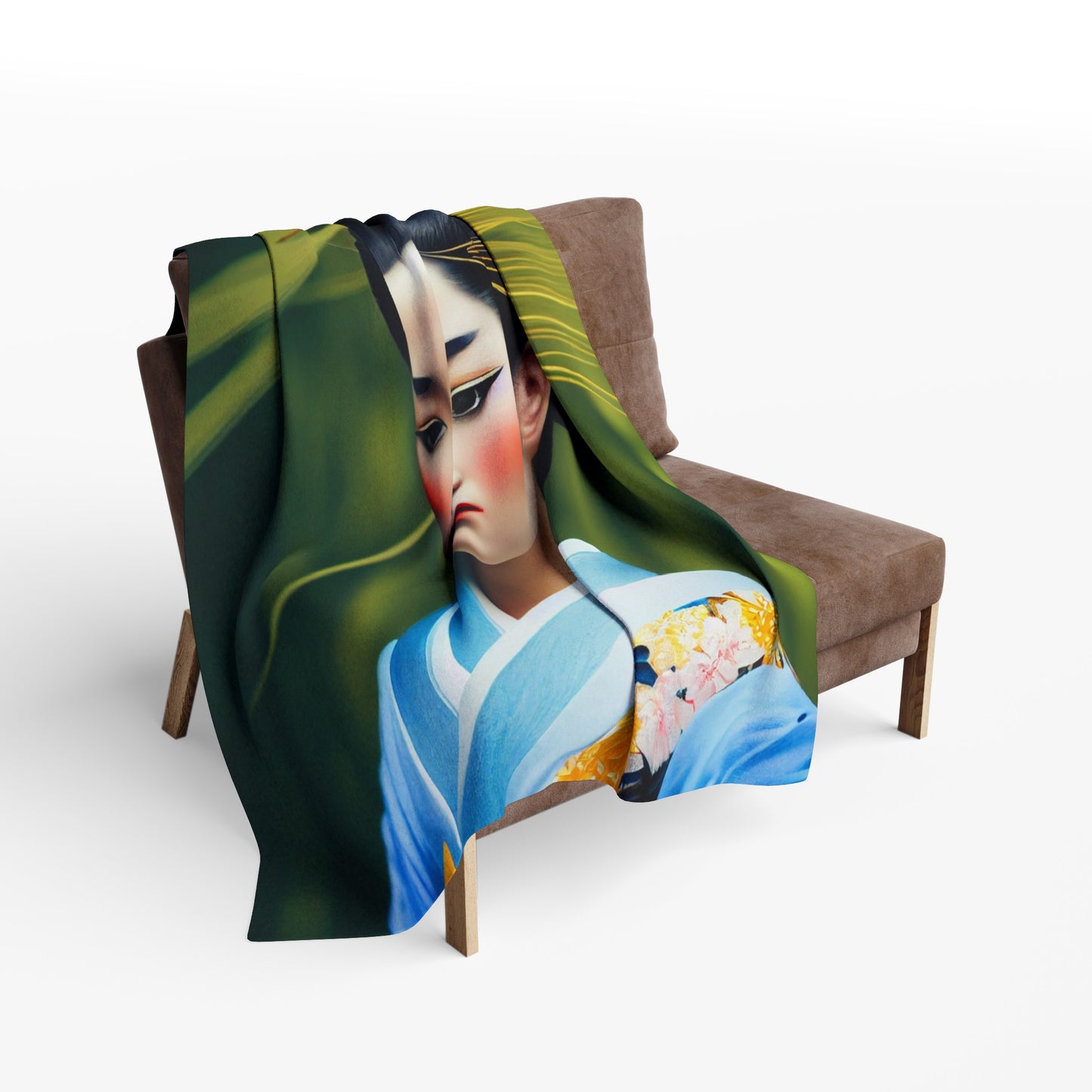 Geisha #4 Arctic Fleece Blanket