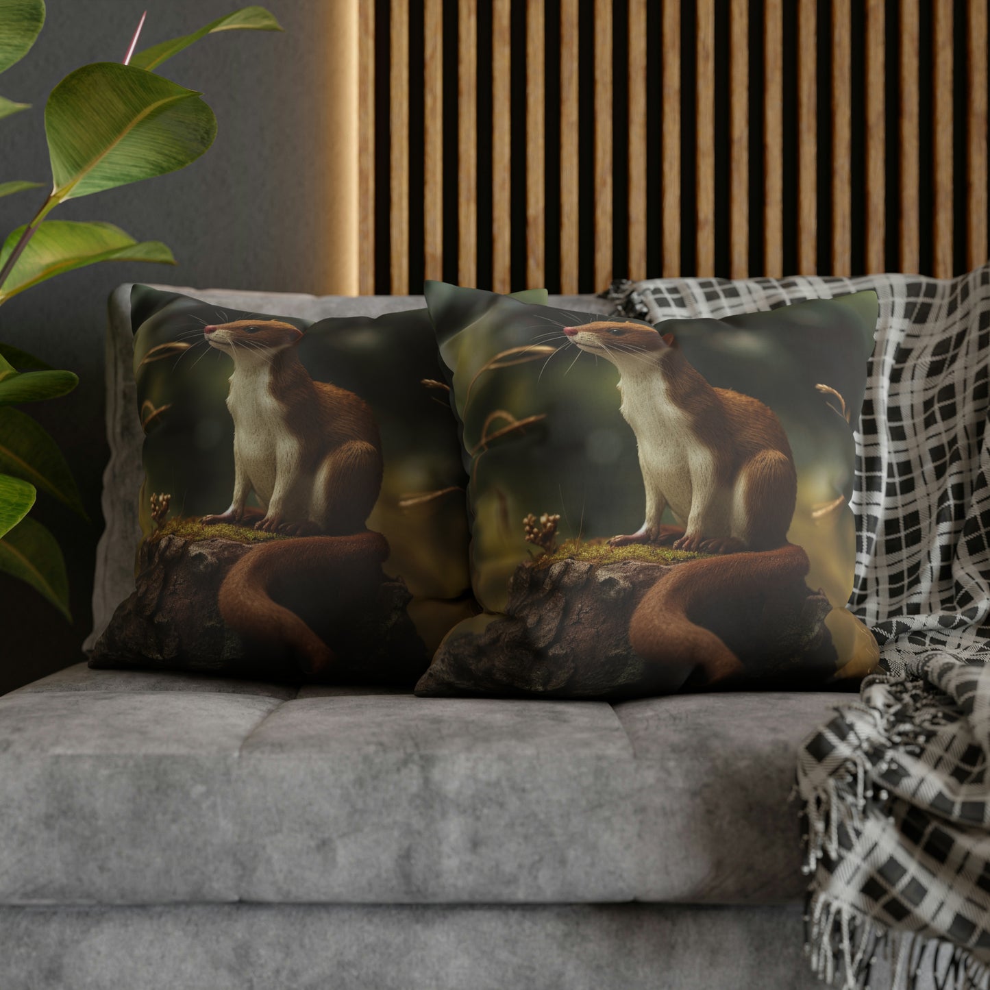 Stoat - Spun Polyester Pillowcase