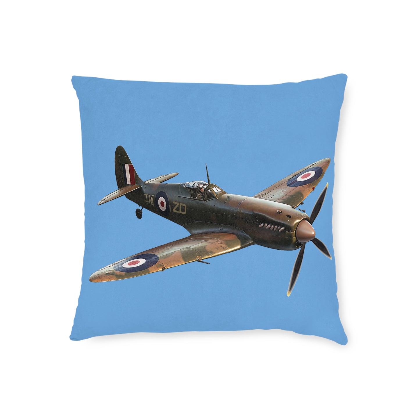 Spitfire - Square Pillow - UK