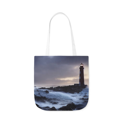 Seascape #3 - Polyester Canvas Tote Bag (AOP)