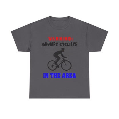 Cyclists 2 - Unisex Heavy Cotton Tee - UK