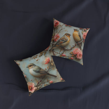Birds 3D - Square Pillow - UK