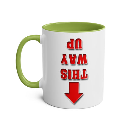 This Way Up  -  Coffee Mug 11oz  UK