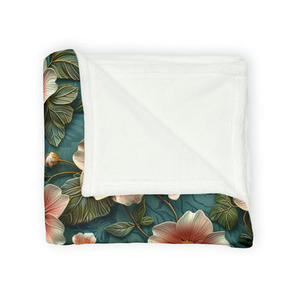 Classic 3D Chinoiserie Design - Soft Polyester Blanket