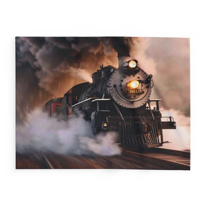 Steam Train #1 - Arctic Fleece Blanket - UK, USA