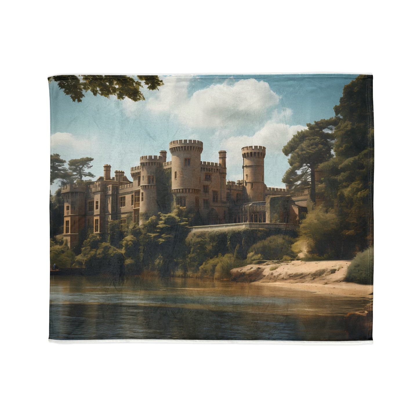 English Country House #3 - Soft Polyester Blanket