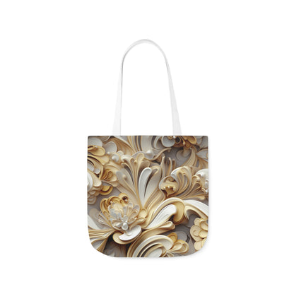Brocade Design - Polyester Canvas Tote Bag (AOP)