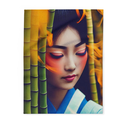 Geisha #1 Arctic Fleece Blanket