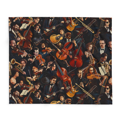 Orchestra Chaos Arctic Fleece Blanket - UK, EU