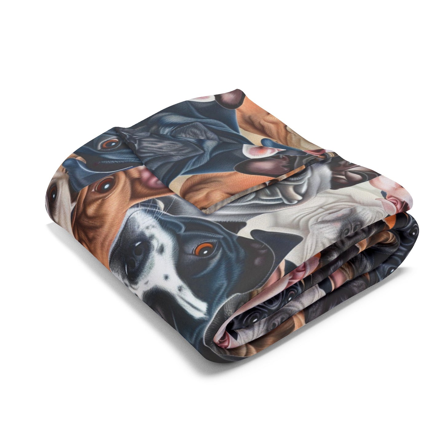 Dog Collage #2 Arctic Fleece Blanket - UK, EU