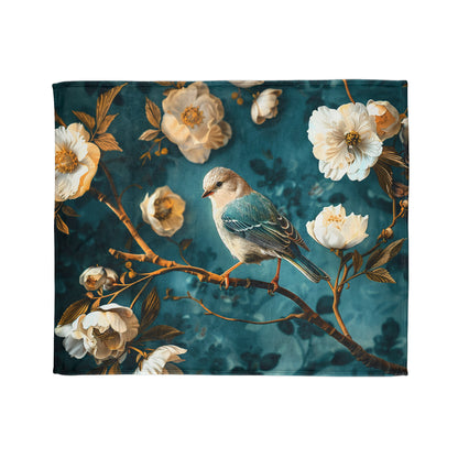 Chinoiserie #3 - Soft Polyester Blanket