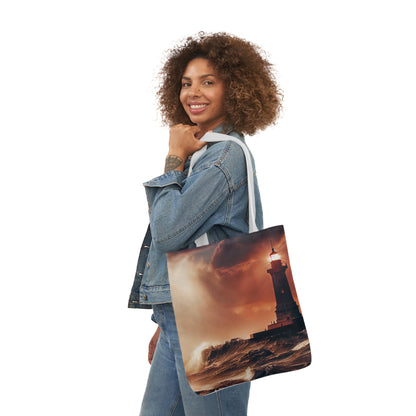 Seascape #1 - Polyester Canvas Tote Bag (AOP)