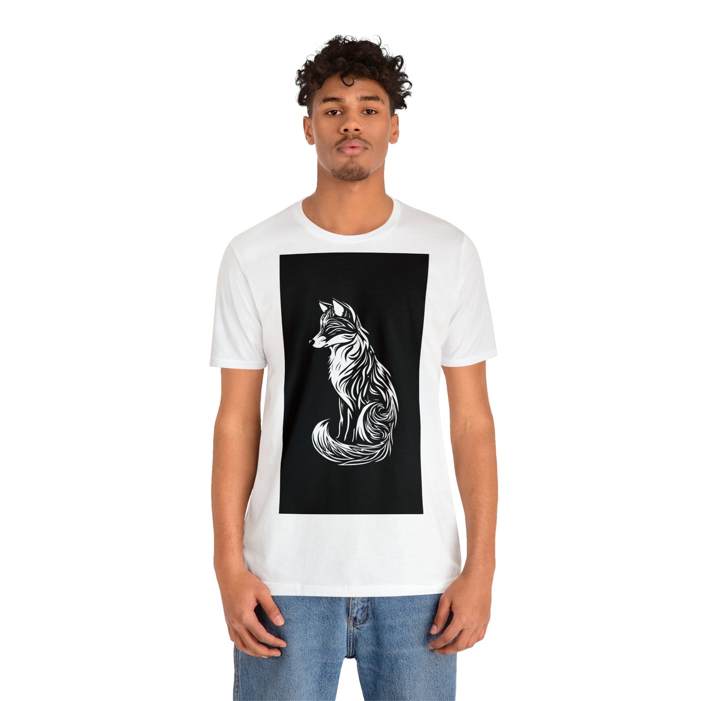 Fox Silhouette Unisex Jersey Short Sleeve Tee
