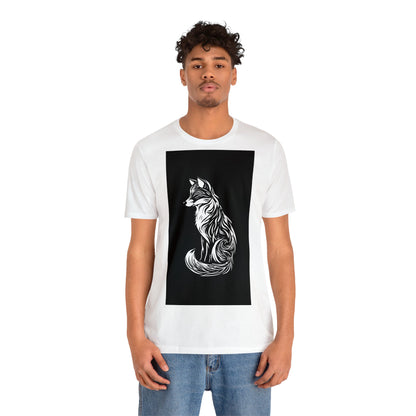 Fox Silhouette Unisex Jersey Short Sleeve Tee