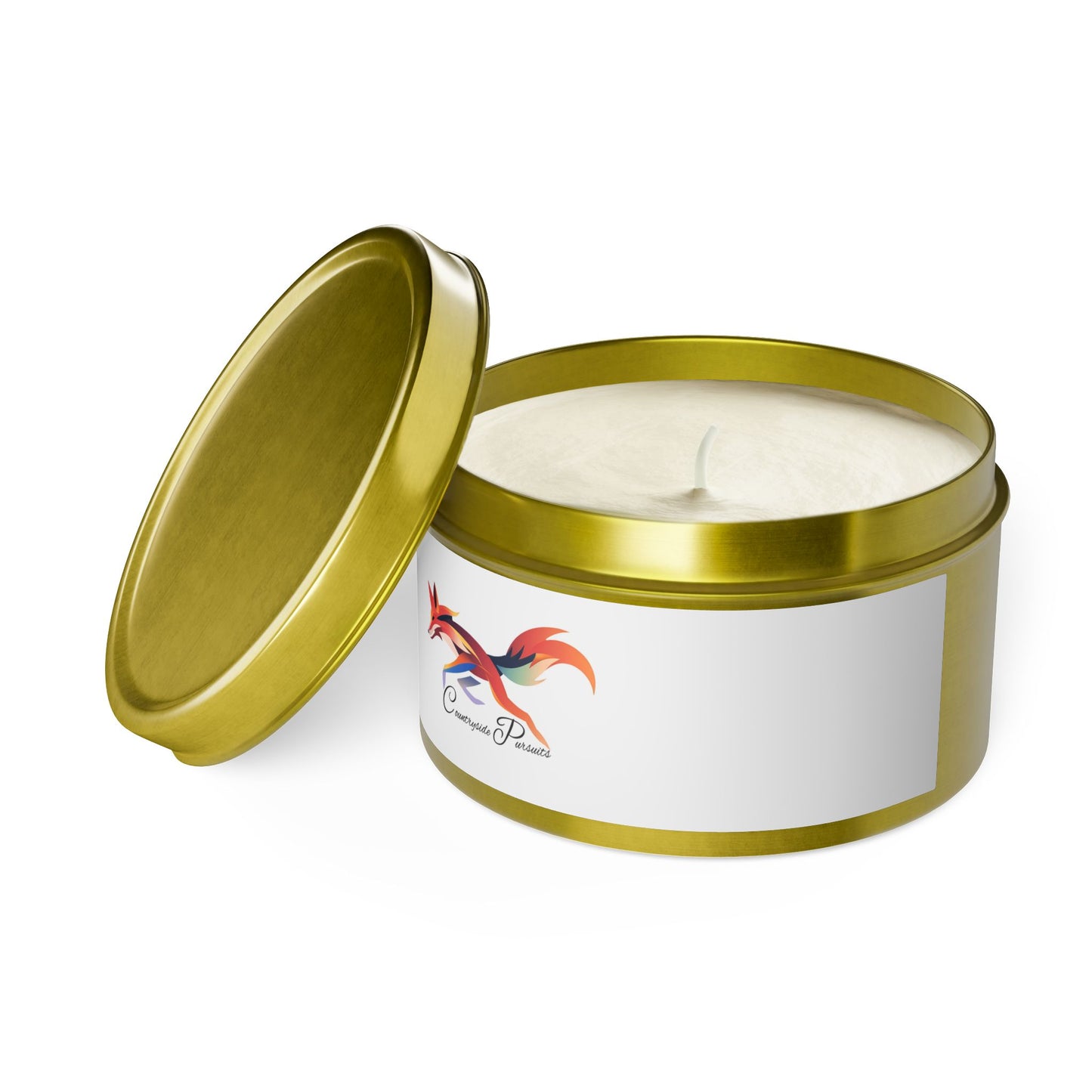 Aromatic Tin Candles - Cozy Fox Design for Home Decor & Gifts USA