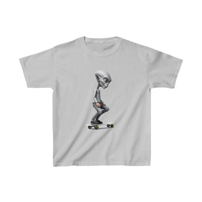 Alien Skater - Kids Heavy Cotton Tee - USA