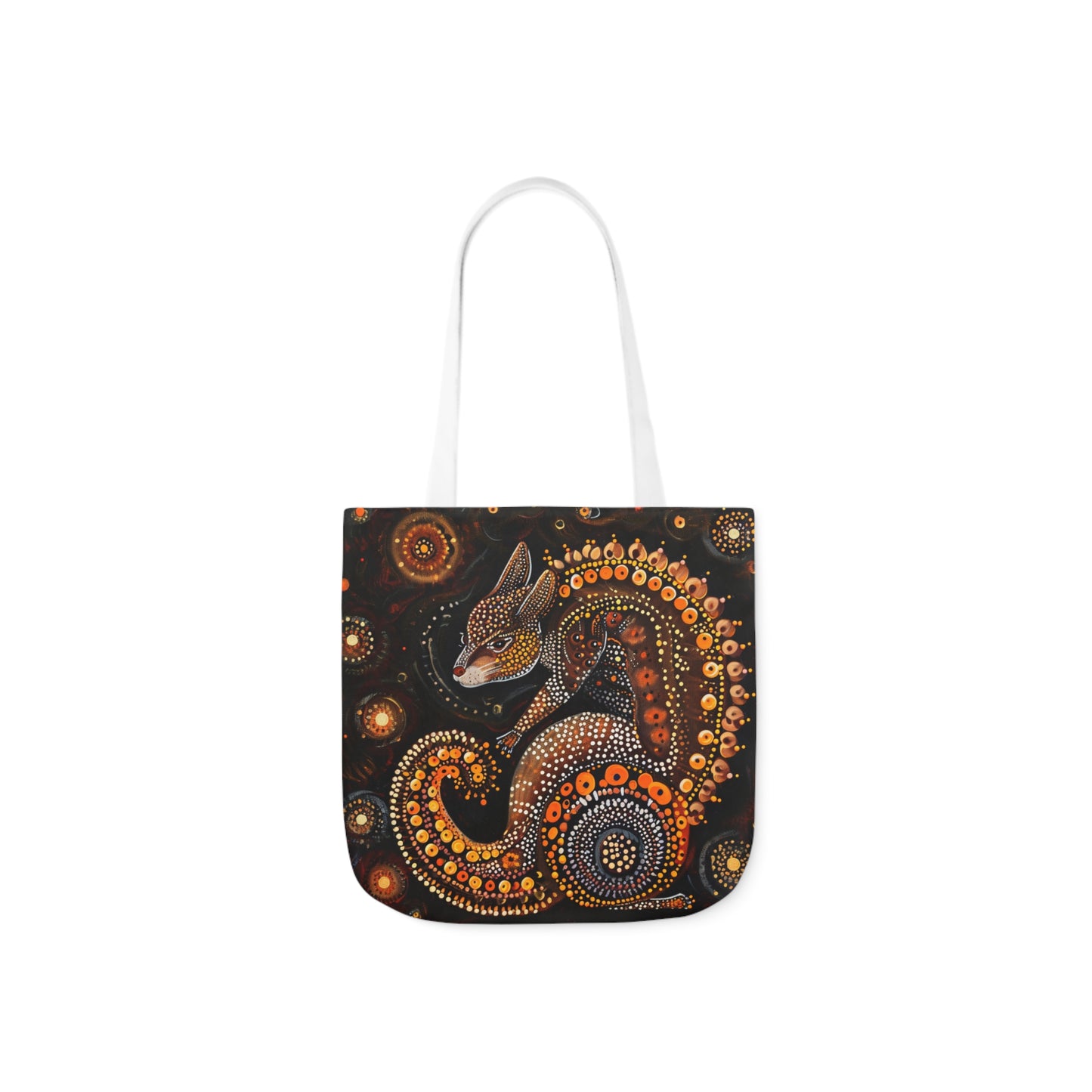 Native Australian Art #3 - Polyester Canvas Tote Bag (AOP)
