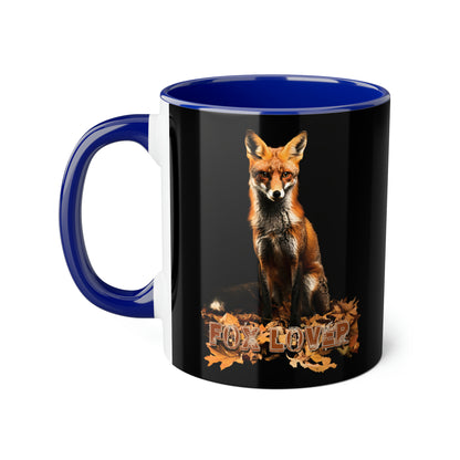 Fox Lover Accent Mug, 11oz - Canada Only