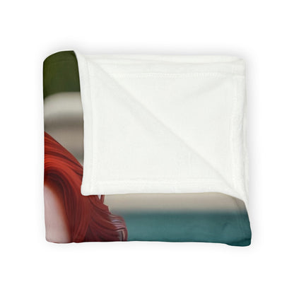 Red Hot Red-head - Soft Polyester Blanket - UK