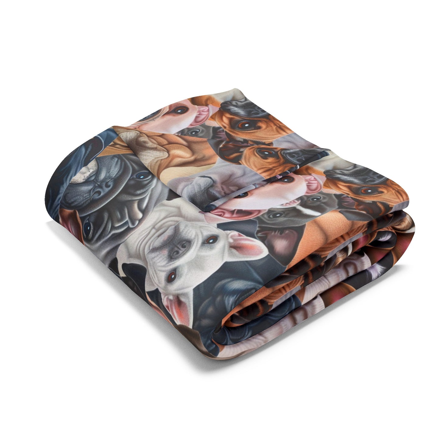 Dog Collage #2 Arctic Fleece Blanket - USA