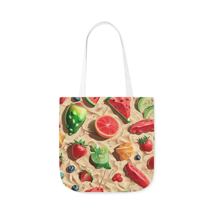 Summertime #5 - Polyester Canvas Tote Bag (AOP)