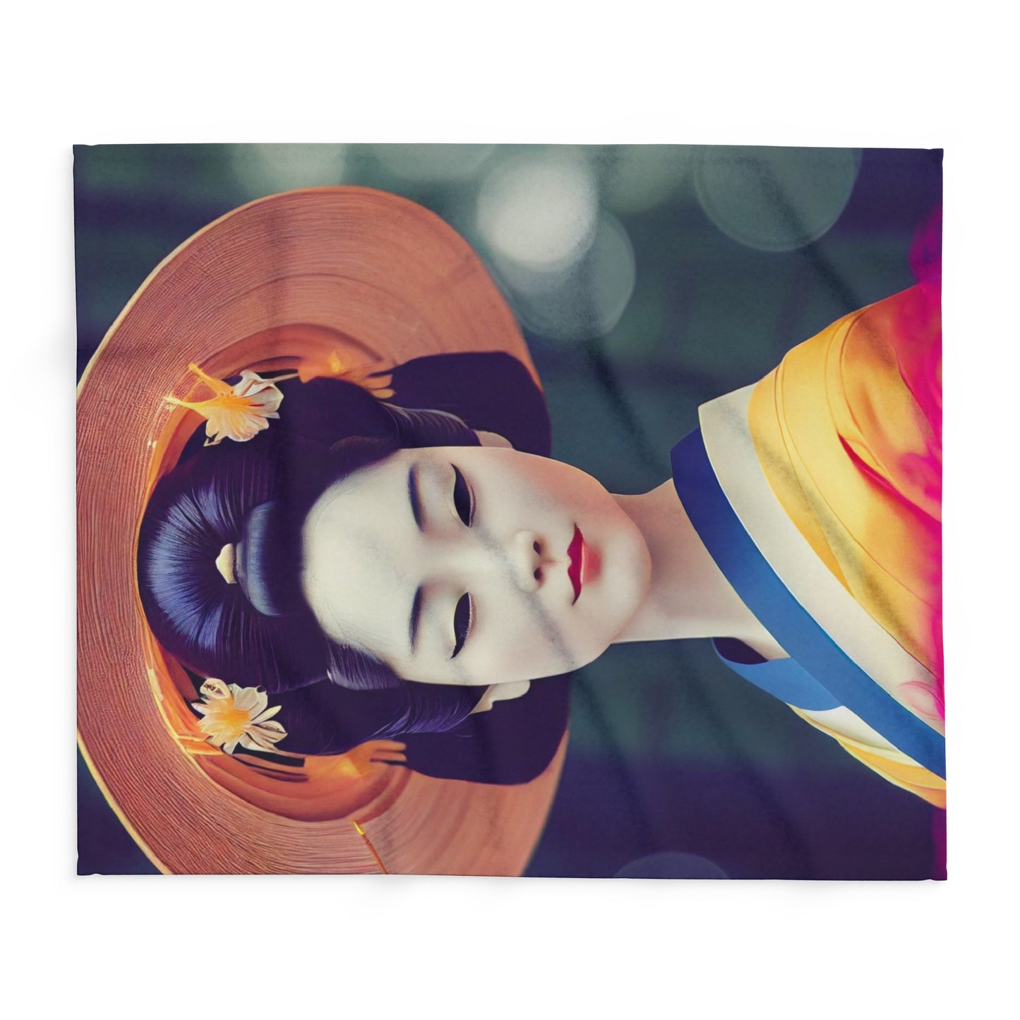 Geisha #3 Arctic Fleece Blanket