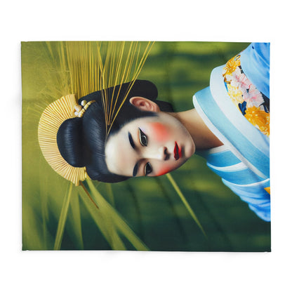 Geisha #4 Arctic Fleece Blanket