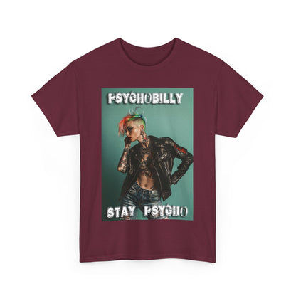 Psycho 5 - Unisex Heavy Cotton Tee - UK