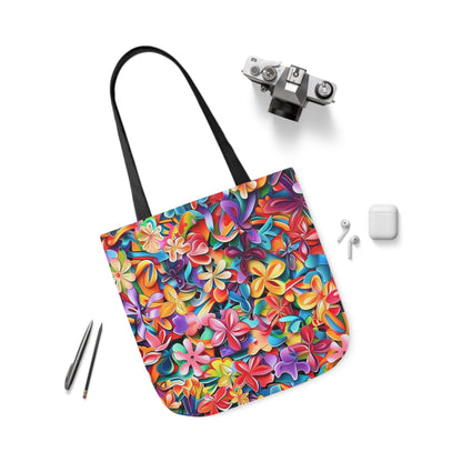 Summer Fresh - Canvas Tote Bag, 5-Color Straps - UK