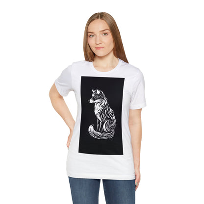 Fox Silhouette Unisex Jersey Short Sleeve Tee
