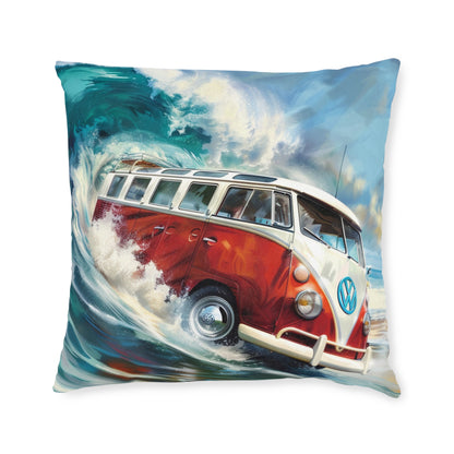 VW Surf Wagon - Square Pillow - UK