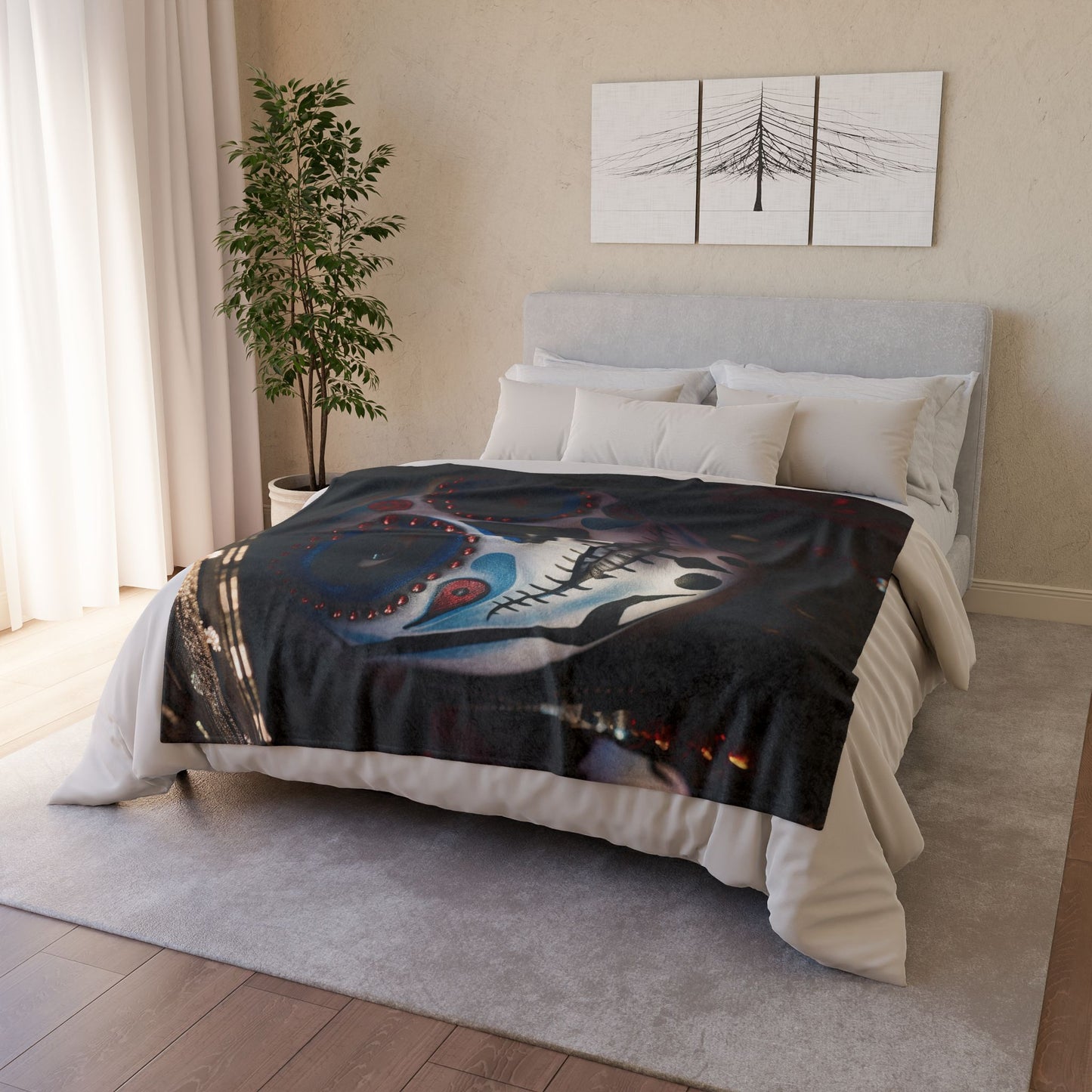 Day of The Dead 4 - Soft Polyester Blanket UK