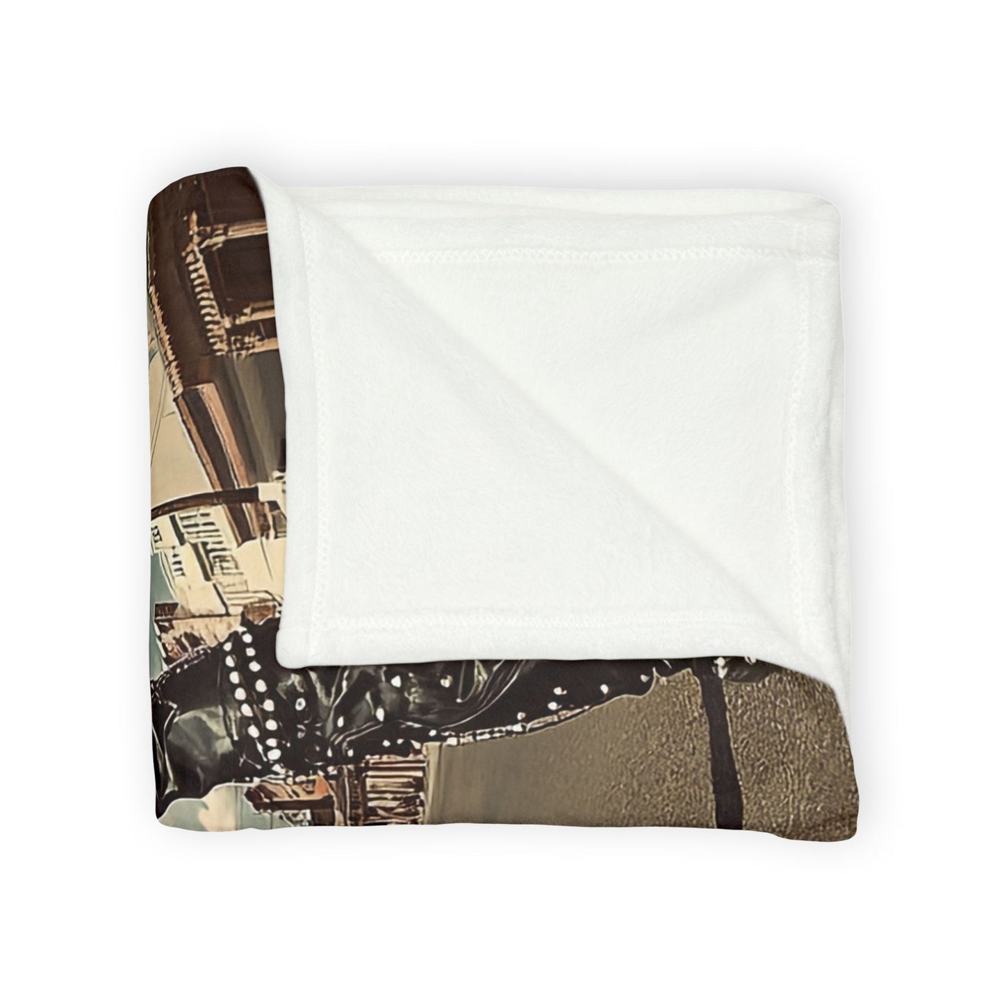 Cyber Cowboy - Soft Polyester Blanket UK