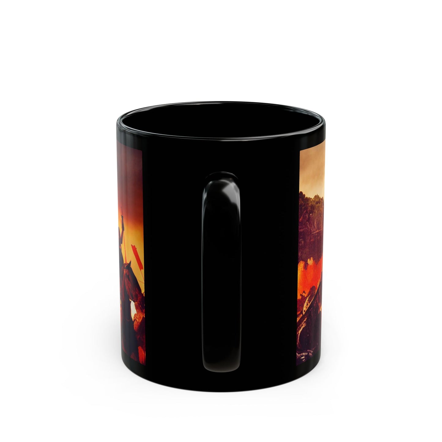Trojan Wars - Black Mug (11oz, 15oz) - USA